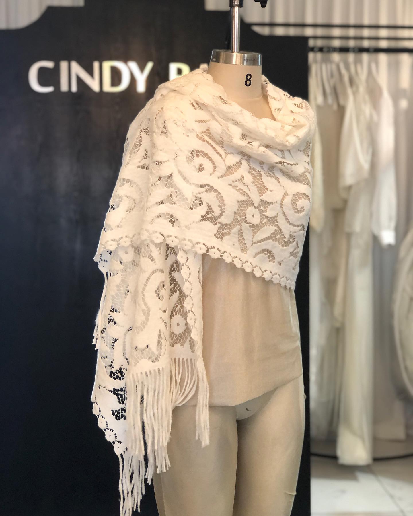 Bohemian Inspired Bridal Shawl