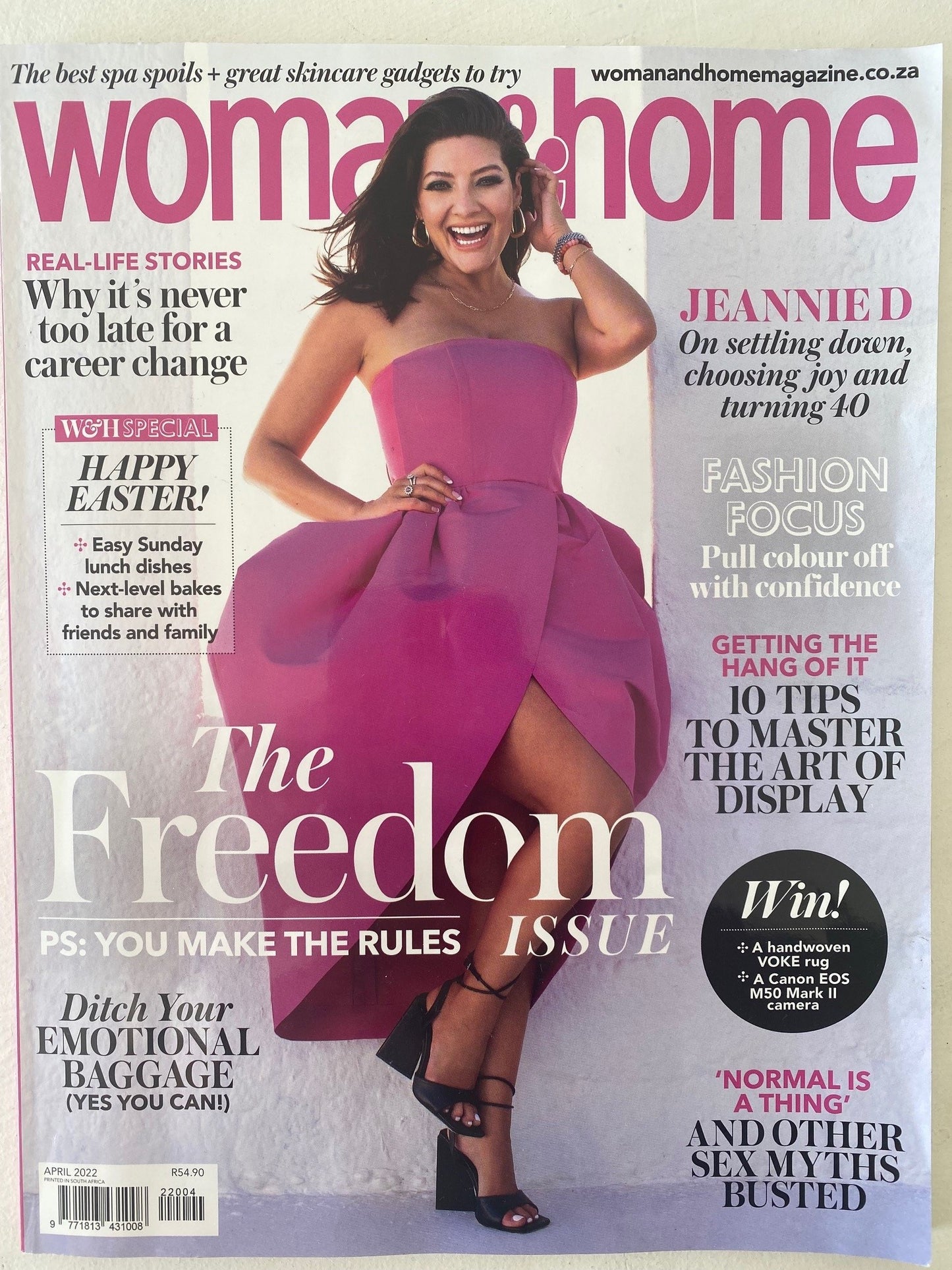 Jeannie D: Woman & Home Magazine