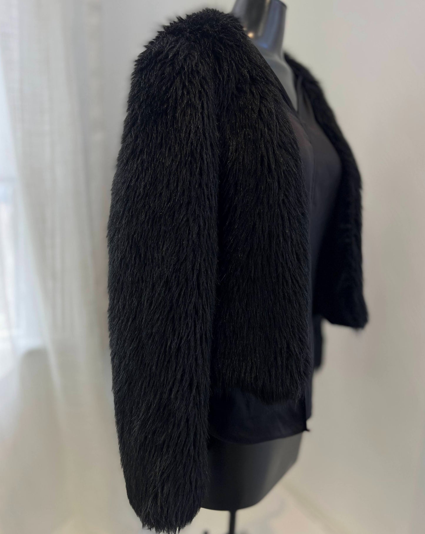 Black Fur Coat