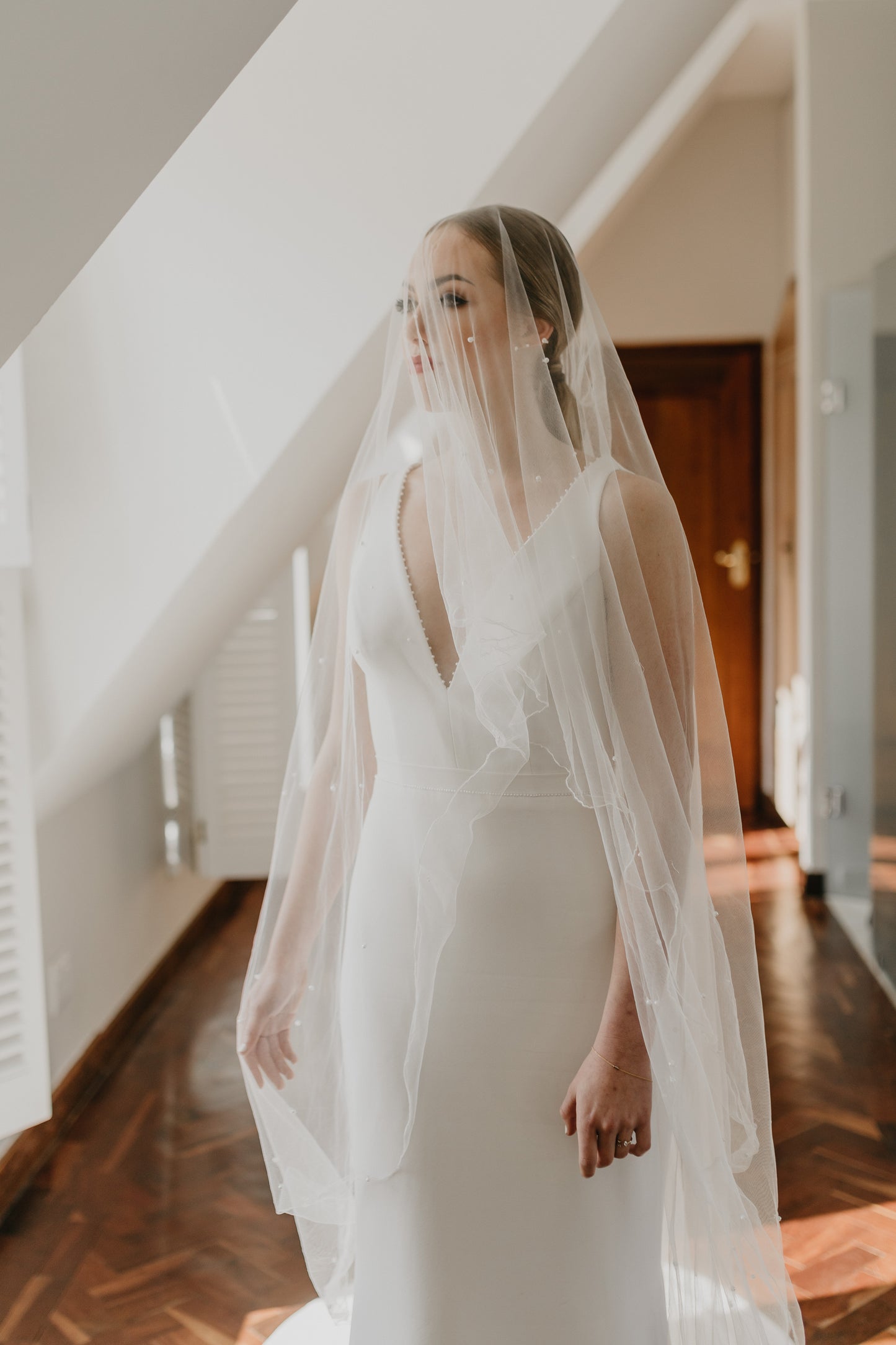 PRE-ORDER Long Plain Double Veil